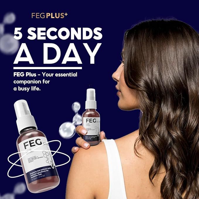 FEG Plus Organic Hair Growth Treatment Oil - زيت فيج بلس العضوي لعلاج نمو الشعر